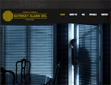 Tablet Screenshot of gatewayalarm.com